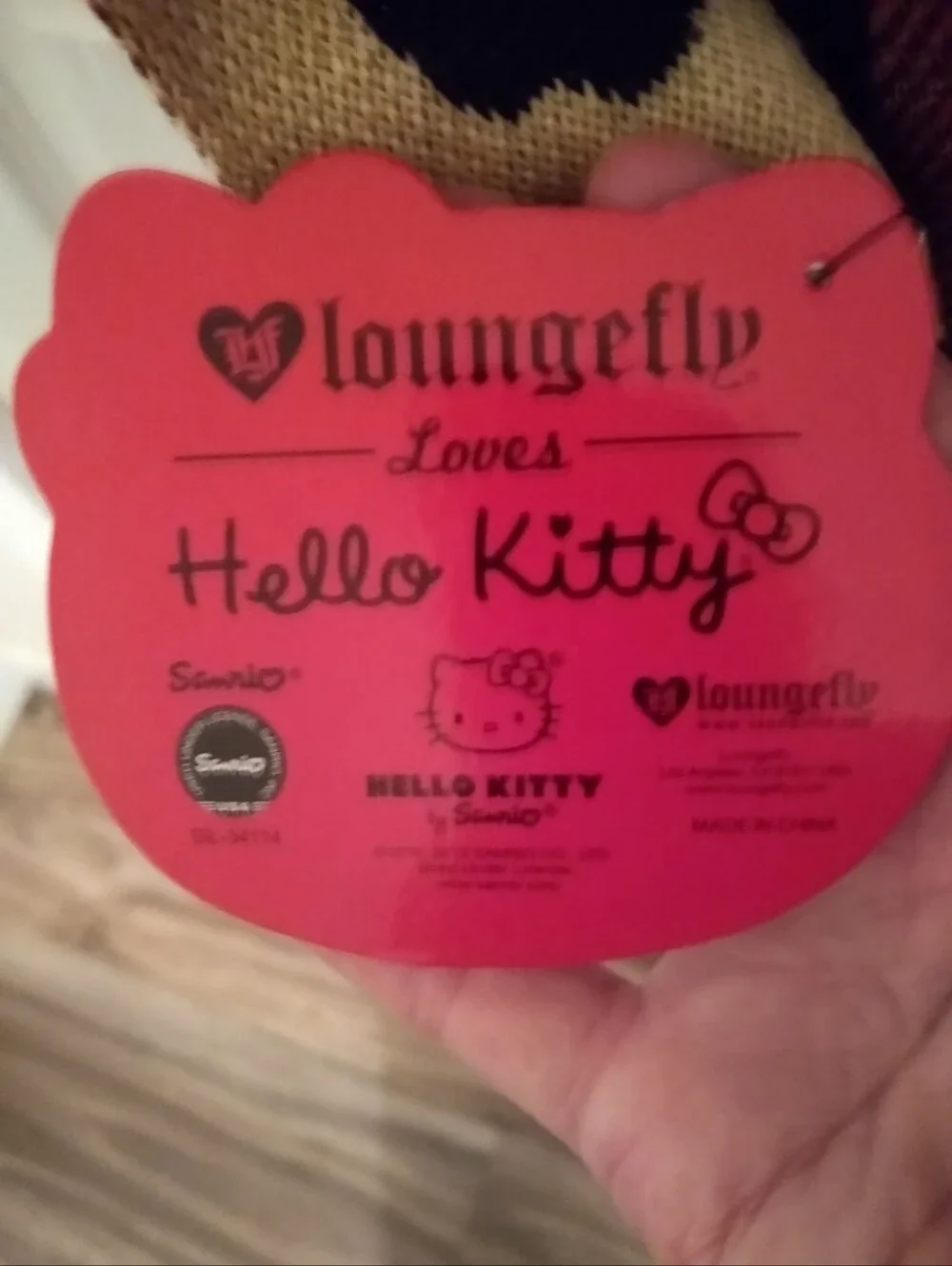 Hello Kitty Black Red Animal Print. Gold Black Animal And Black Gray